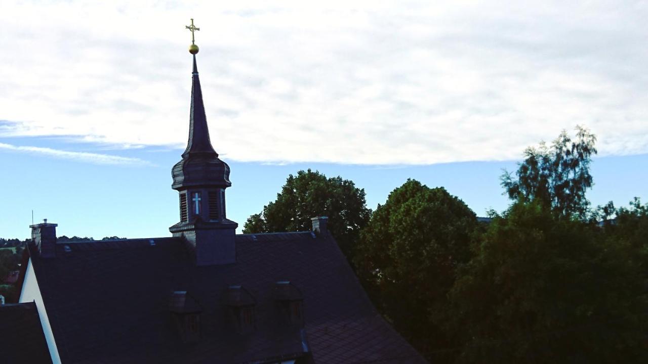 Kleine Fewo Peter In Baerenstein Exteriör bild
